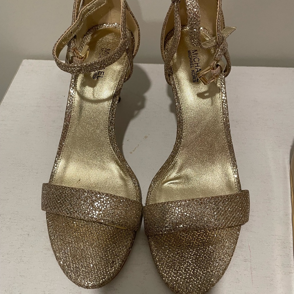 Michael Kors Simone Glitter Sandle